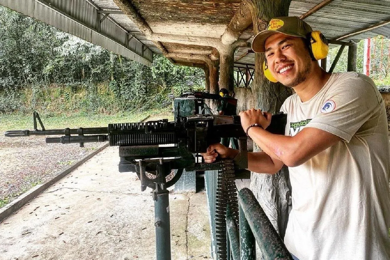 Moment from the Cu Chi Tunnels