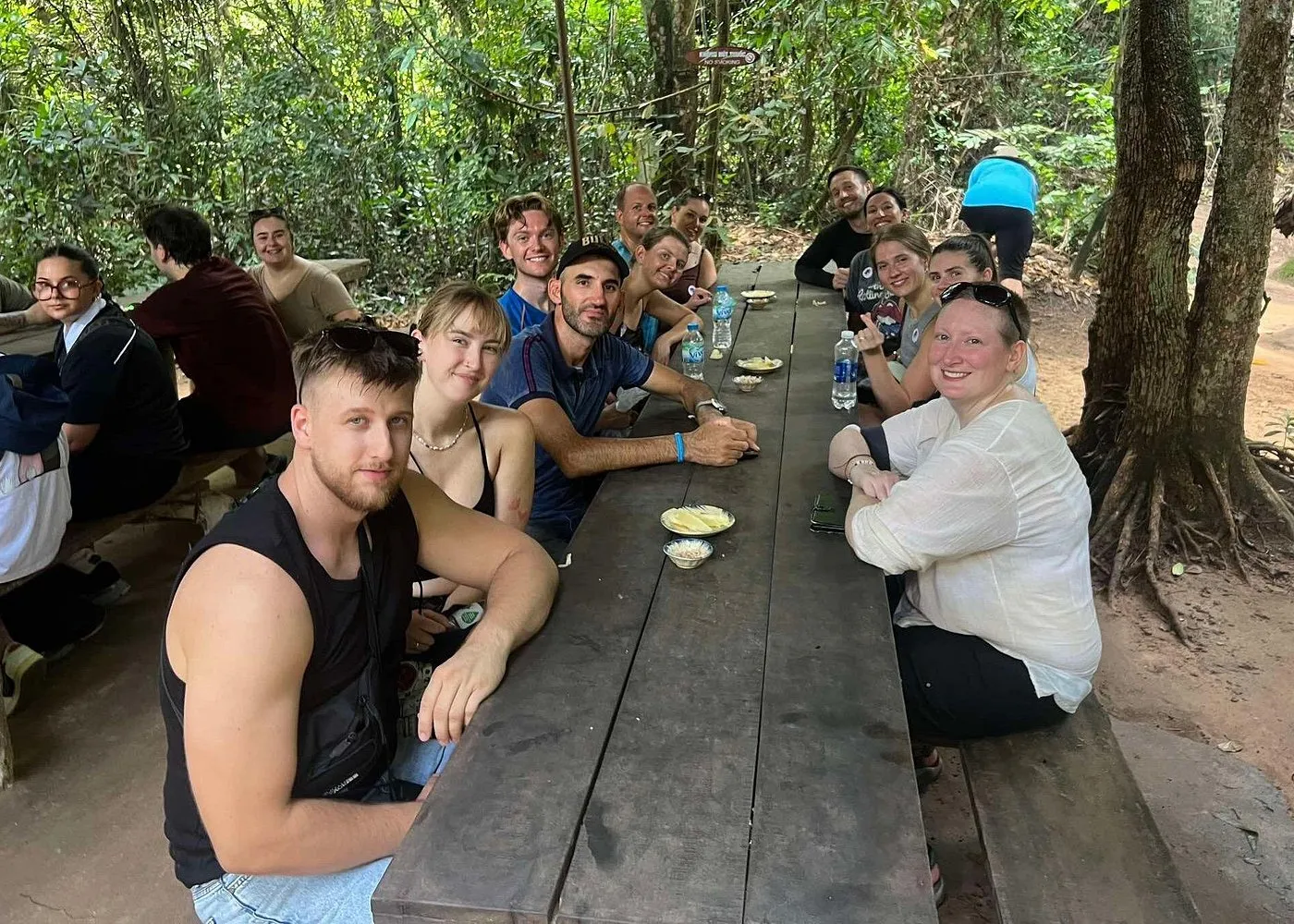Moment from the Cu Chi Tunnels