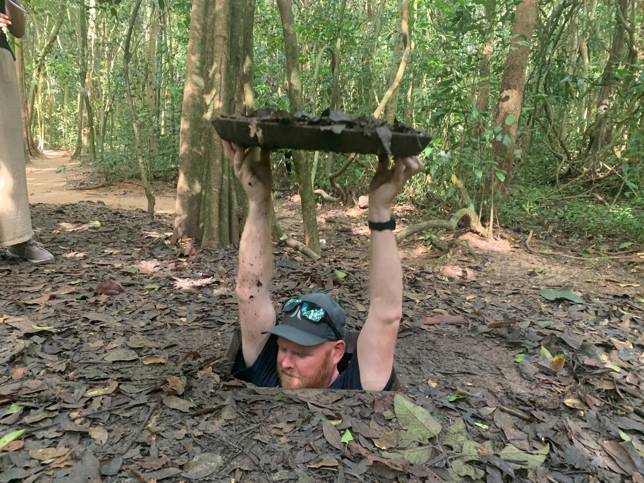 Comparing the Ben Dinh and Ben Duoc sections of the Cu Chi Tunnels